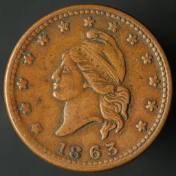 1863 Civil War Token