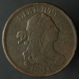 1804 Draped Bust Half Cent