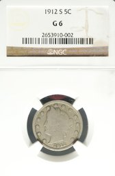 1912-S Liberty V Nickel