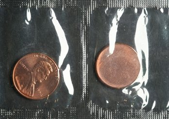 1994-P Lincoln Cent Blank Planchet Set