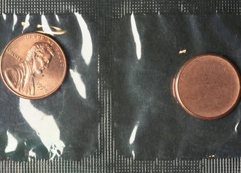 1994-P Lincoln Cent Blank Planchet Set