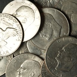 (20) Eisenhower Ike Dollars - Clad