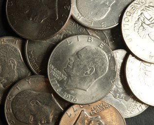 (20) Eisenhower Ike Dollars - Clad