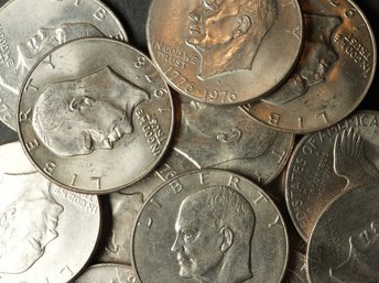 (20) Eisenhower Ike Dollars - Clad