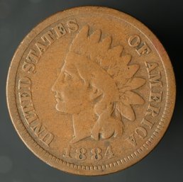 1884 Indian Head Cent