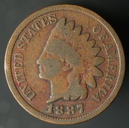 1887 Indian Head Cent