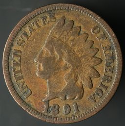 1891 Indian Head Cent