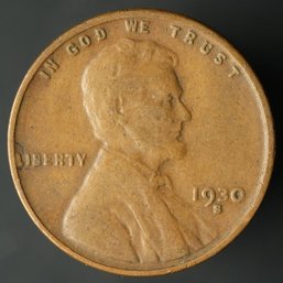 1930-S Lincoln Wheat Cent