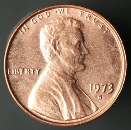 1973-S Lincoln Memorial Cent