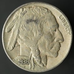 1936-S Buffalo Nickel