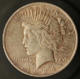 1924-P Peace Dollar