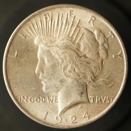 1924-P Peace Dollar