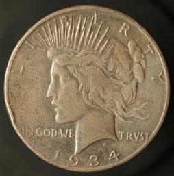 1934-P Peace Dollar