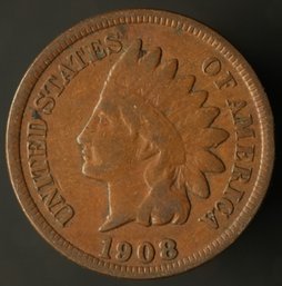 1908 Indian Head Cent