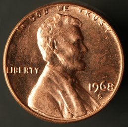 1968-S Lincoln Memorial Cent