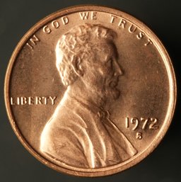 1972-S Lincoln Memorial Cent