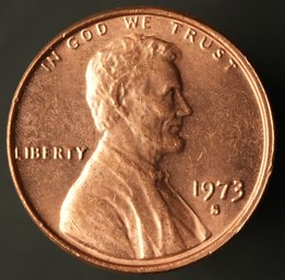 1973-S Lincoln Memorial Cent