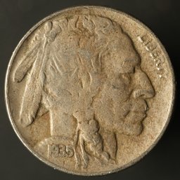 1935-D Buffalo Nickel