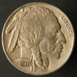 1936-S Buffalo Nickel