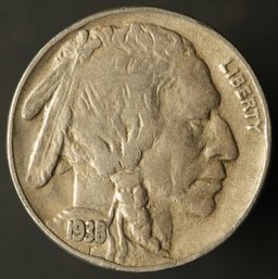 1938-D Buffalo Nickel