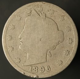 1896 Liberty V Nickel
