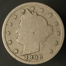 1898 Liberty V Nickel