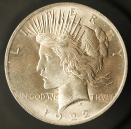 1922-P Peace Dollar