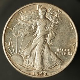 1943-P  Walking Liberty Half Dollar