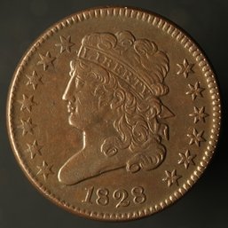 1828 Classic Head Half Cent - 13 Stars