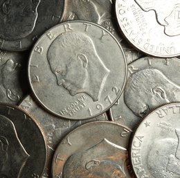 (20) Eisenhower Ike Dollars - Clad