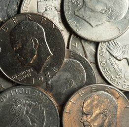 (20) Eisenhower Ike Dollars - Clad