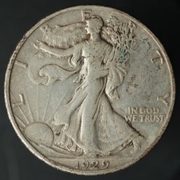 1929-D Walking Liberty Half Dollar