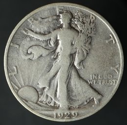 1929-S Walking Liberty Half Dollar