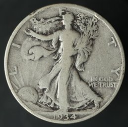 1934-P Walking Liberty Half Dollar