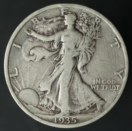 1935-P Walking Liberty Half Dollar