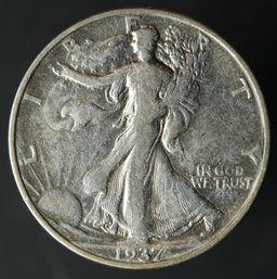 1937-P Walking Liberty Half Dollar