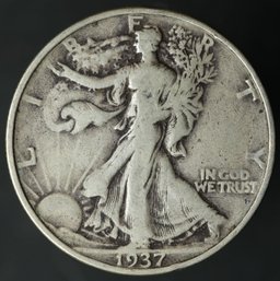 1937-P Walking Liberty Half Dollar