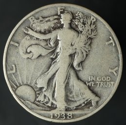 1938-P Walking Liberty Half Dollar