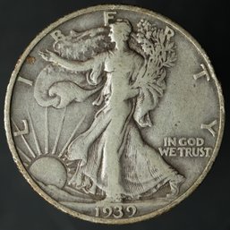 1939-S Walking Liberty Half Dollar