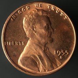 1955-S Lincoln Wheat Cent