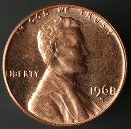 1968-S Lincoln Memorial Cent
