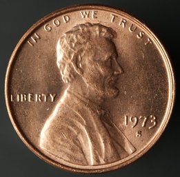 1973-S Lincoln Memorial Cent