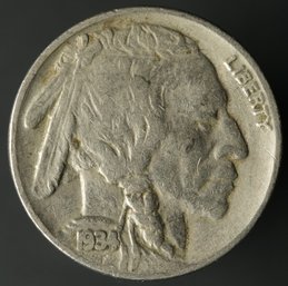 1934-P Buffalo Nickel