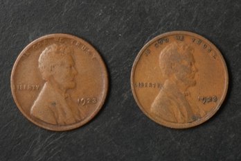 1923-P,S Lincoln Wheat Cents