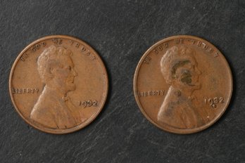 1932-P,D Lincoln Wheat Cents
