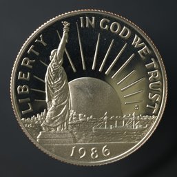 1986-S Commemorative Half - Clad