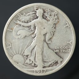 1917-P Walking Liberty Half Dollar