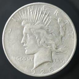 1926-D Peace Dollar