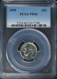 1959-P Roosevelt Dime Proof - PR66
