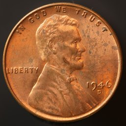 1946-D Lincoln Wheat Cent